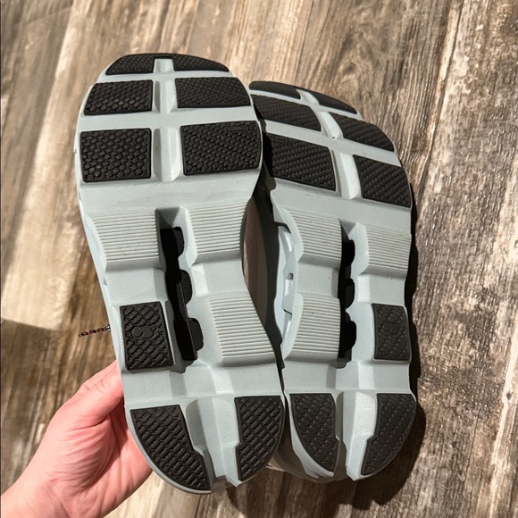 On Running Men's Athletic Shoes - White and Black - Picture 3 of 5